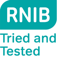 RNIB Tried and Tested logo