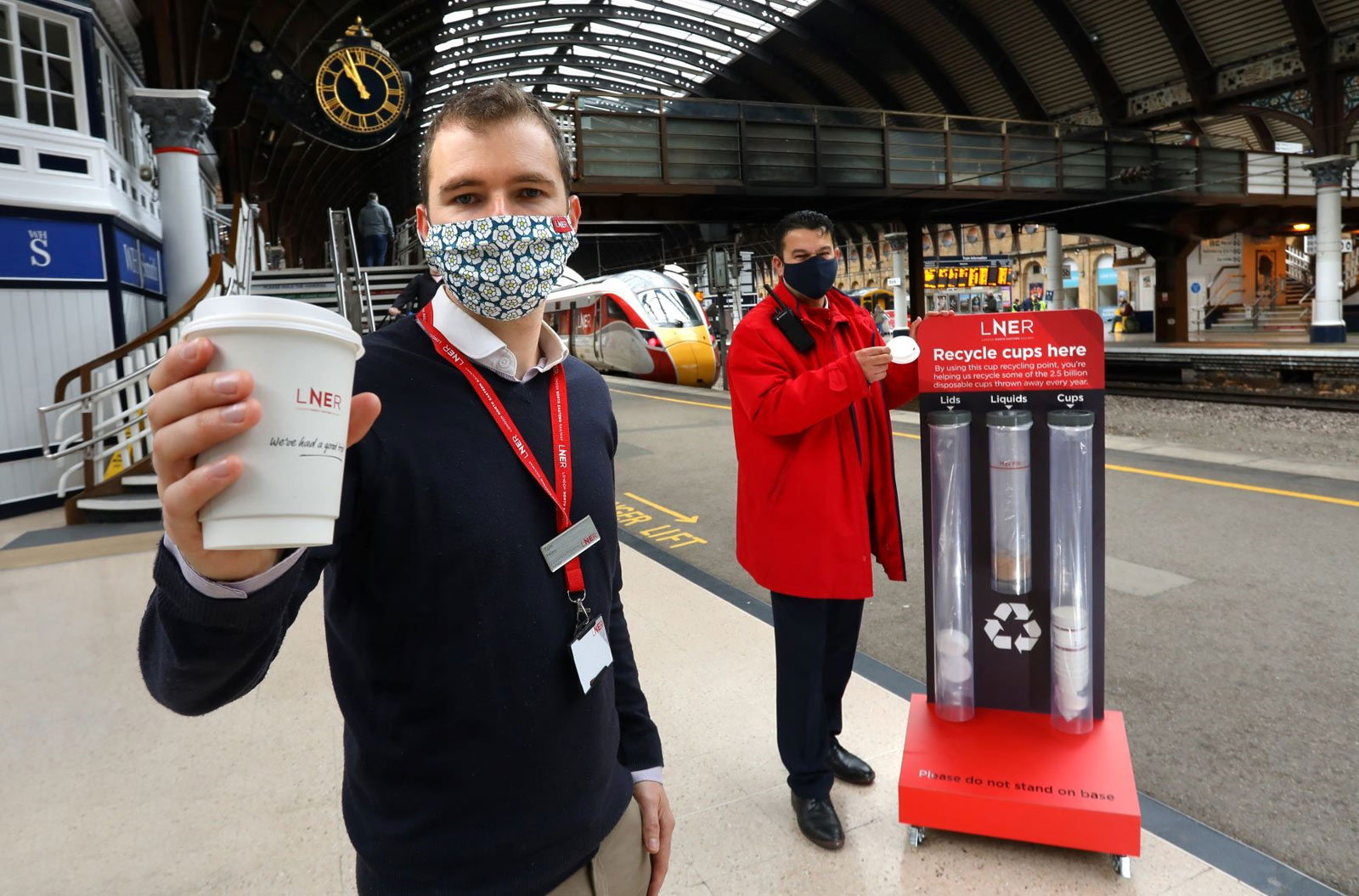 LNER Helps Customers to Recycle On The Move