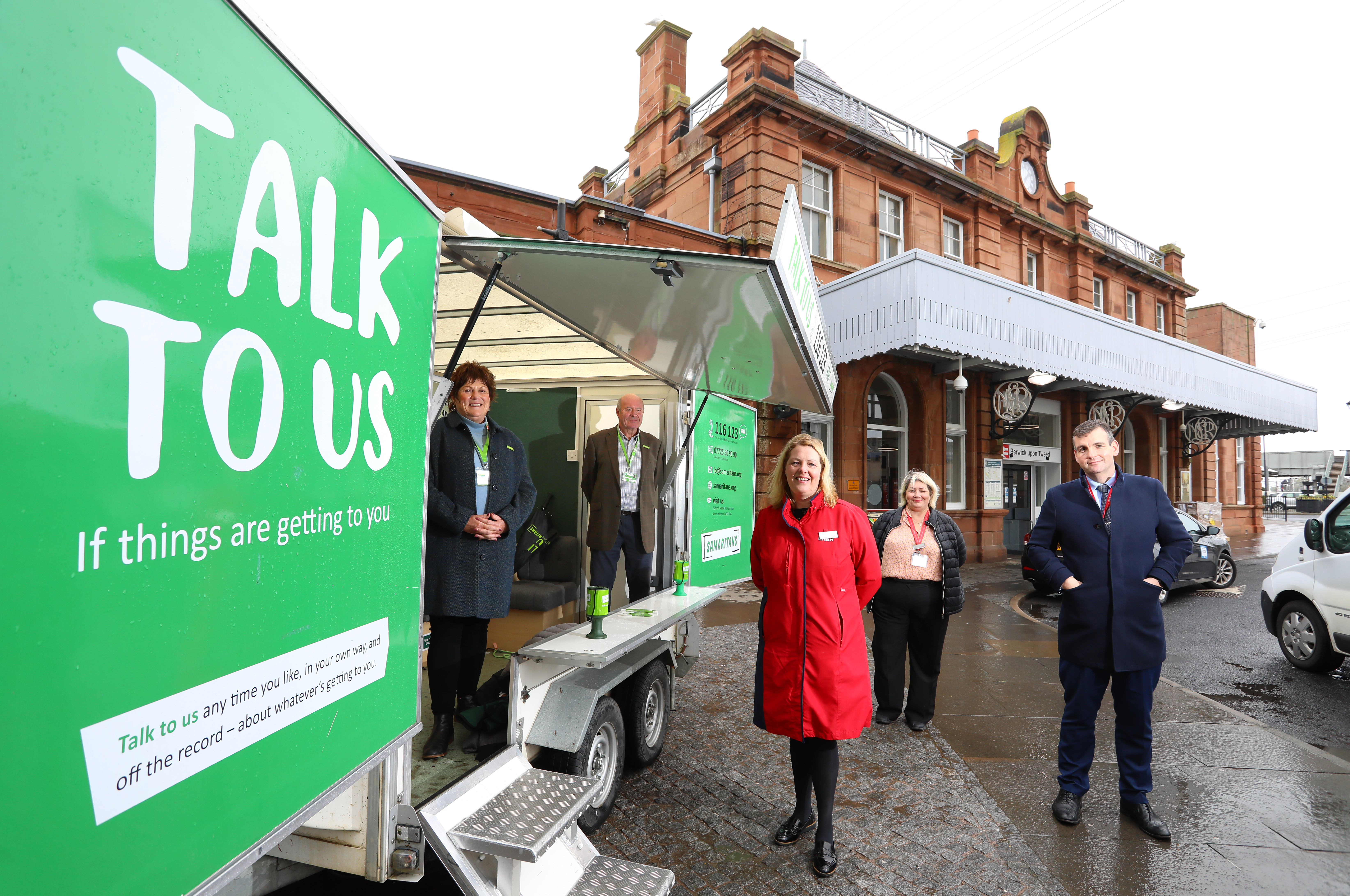 LNER Joins Forces With Samaritans In New Partnership Set To Benefit Berwick And The Borders