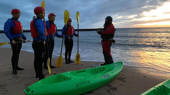 Kayak and SUP board tour and hire Newcastle