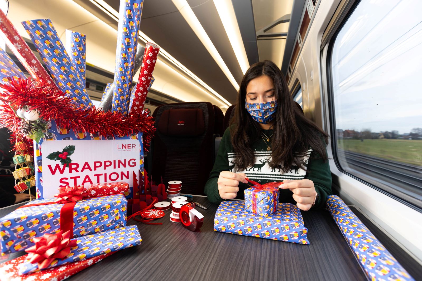 LNER Launches Professional Gift-Wrapping Service Onboard Trains This Christmas