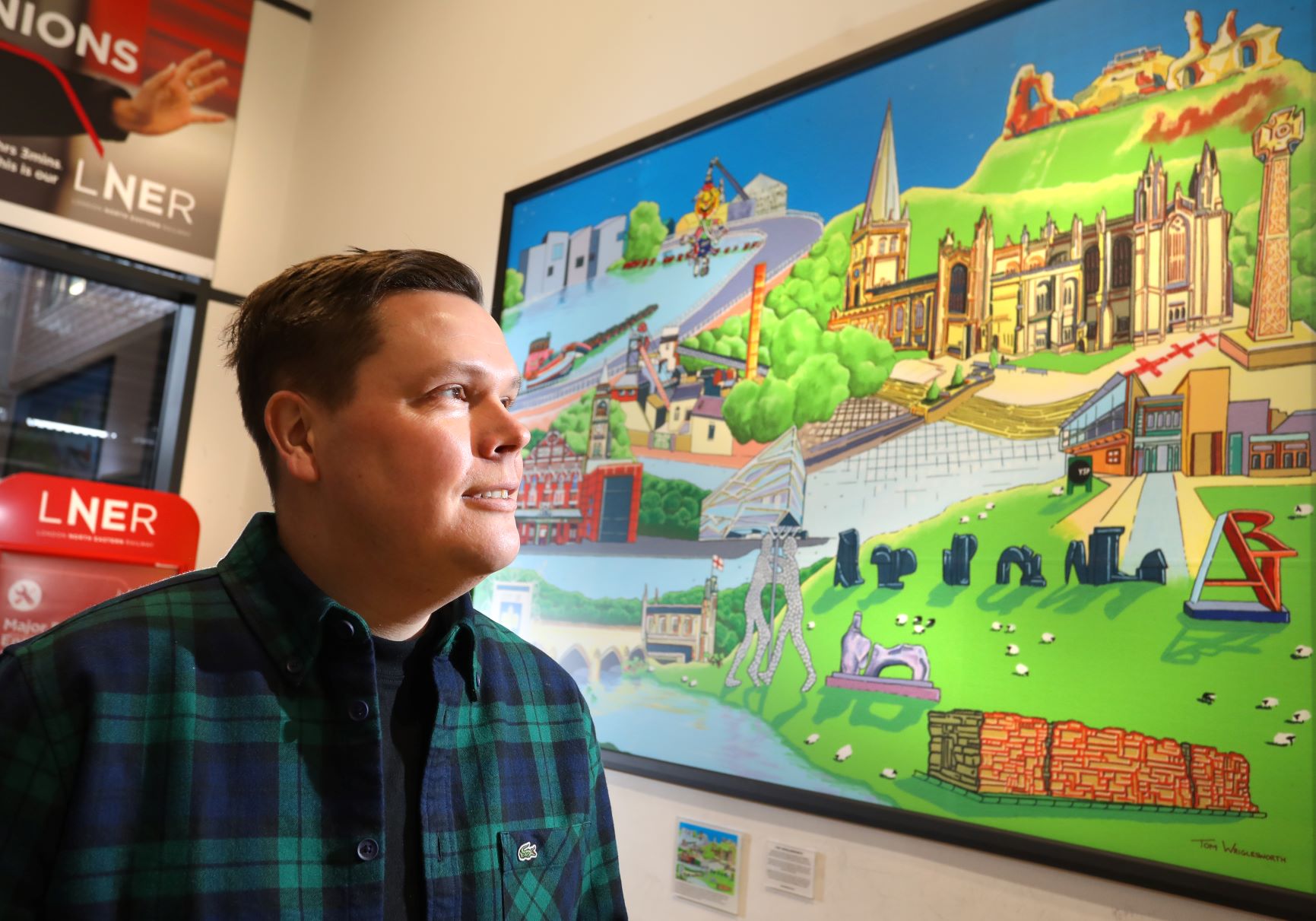 Picture Perfect Wakefield Celebrated In New Vibrant Station Artwork