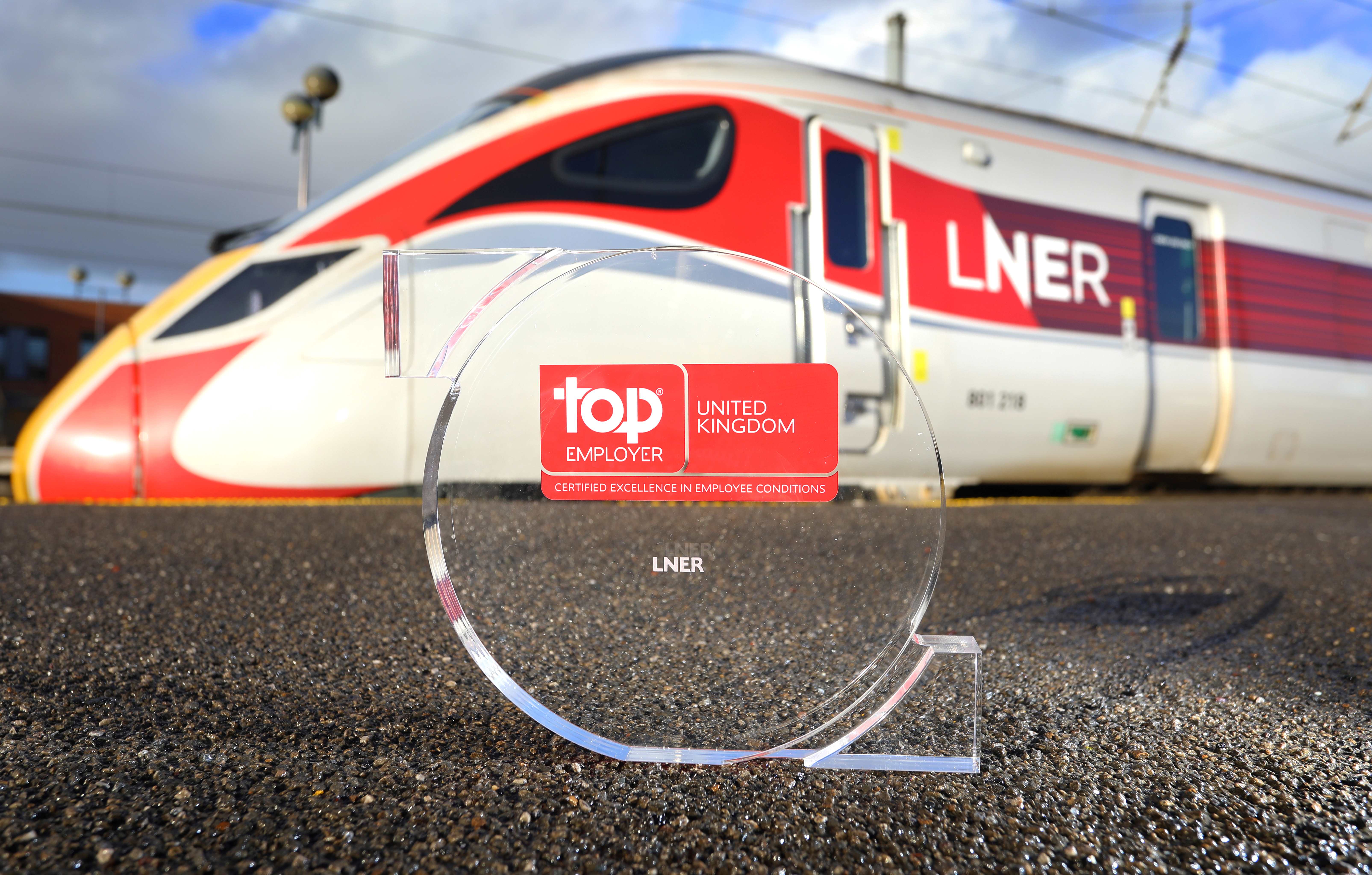 LNER Named Top Employer For Fifth Year In A Row
