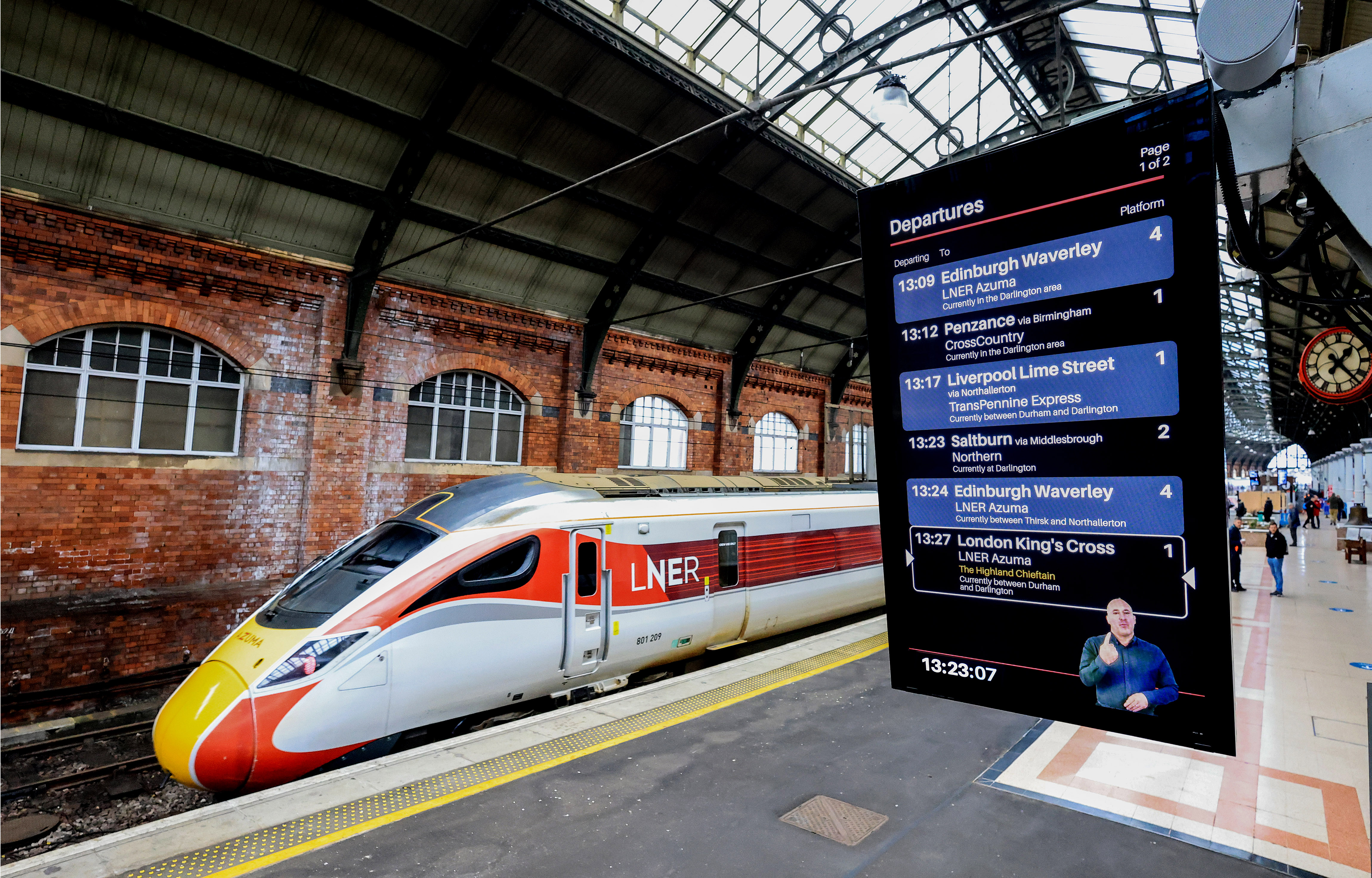 BSL To Feature On Further Departure Screens Following Trial Success