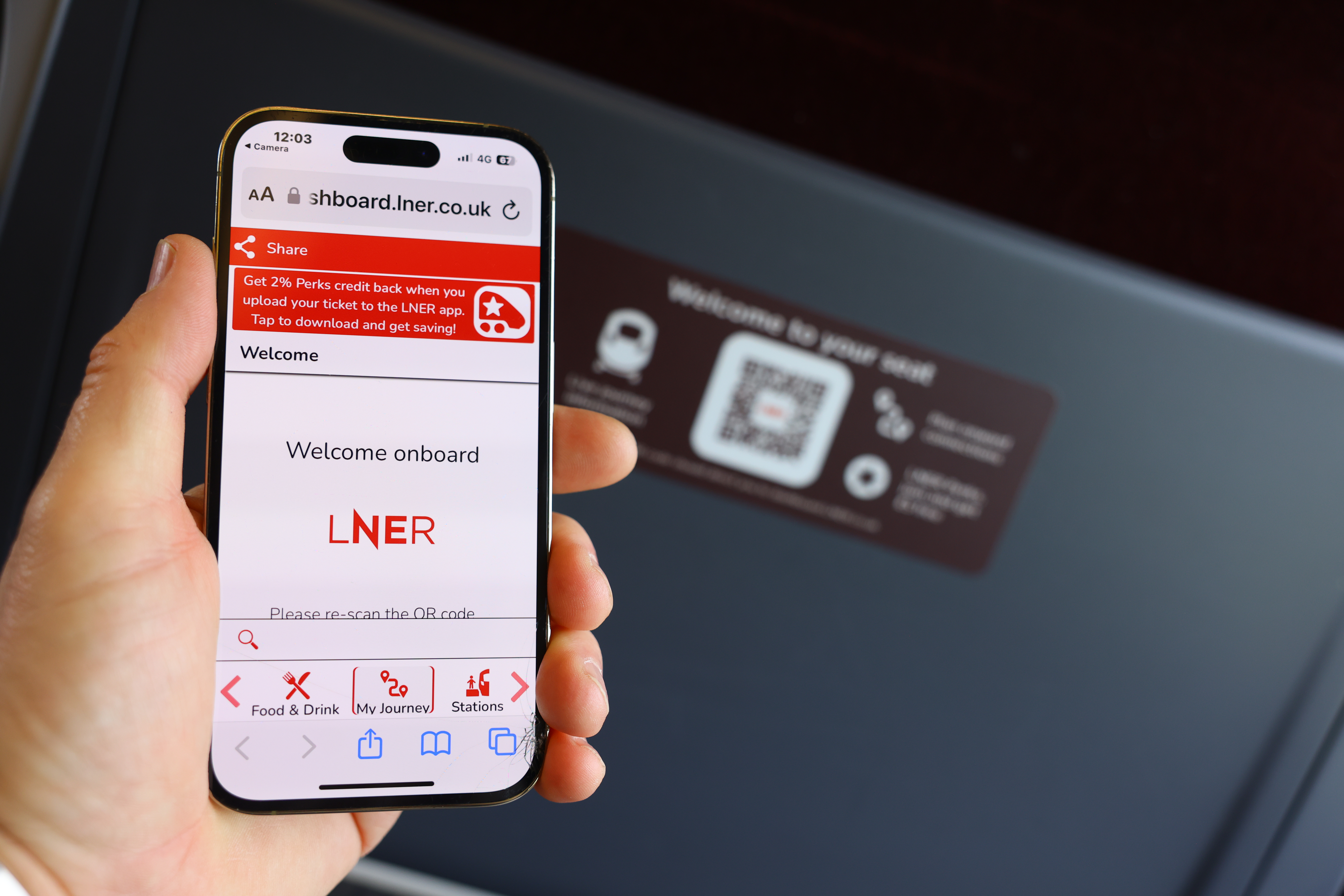 Live Updates Onboard as LNER Launches New Digital Information Platform