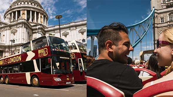 London Hop On Hop Off River Cruise and Walking Tour